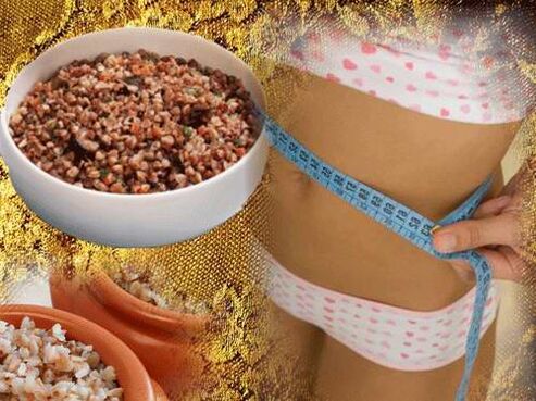 Weight loss on a buckwheat diet