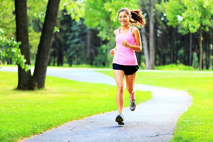 Jogging for an hour in the morning will help you lose weight in a week