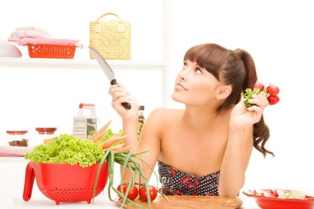 Preparation according to the principles of the famous diet for weight loss by 7 kg per week